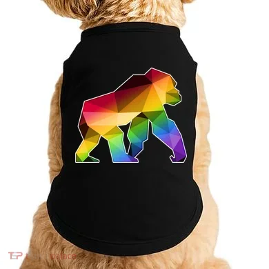 Polygon Crystal Gorilla  Doggie Tank
