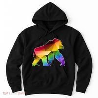 Polygon Crystal Gorilla  Hoodie thumb 0