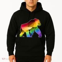 Polygon Crystal Gorilla  Hoodie thumb 2