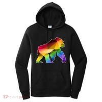 Polygon Crystal Gorilla  Women's Hoodie thumb 0