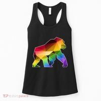 Polygon Crystal Gorilla  Women's Tank Top thumb 0