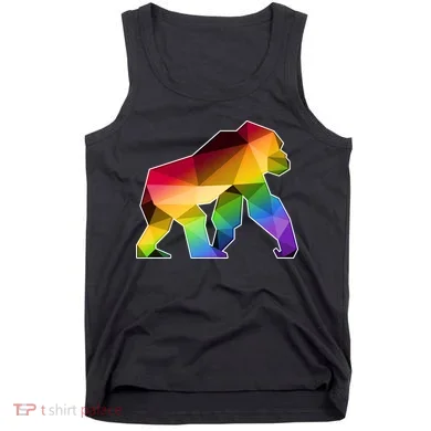 Polygon Crystal Gorilla  Tank Top