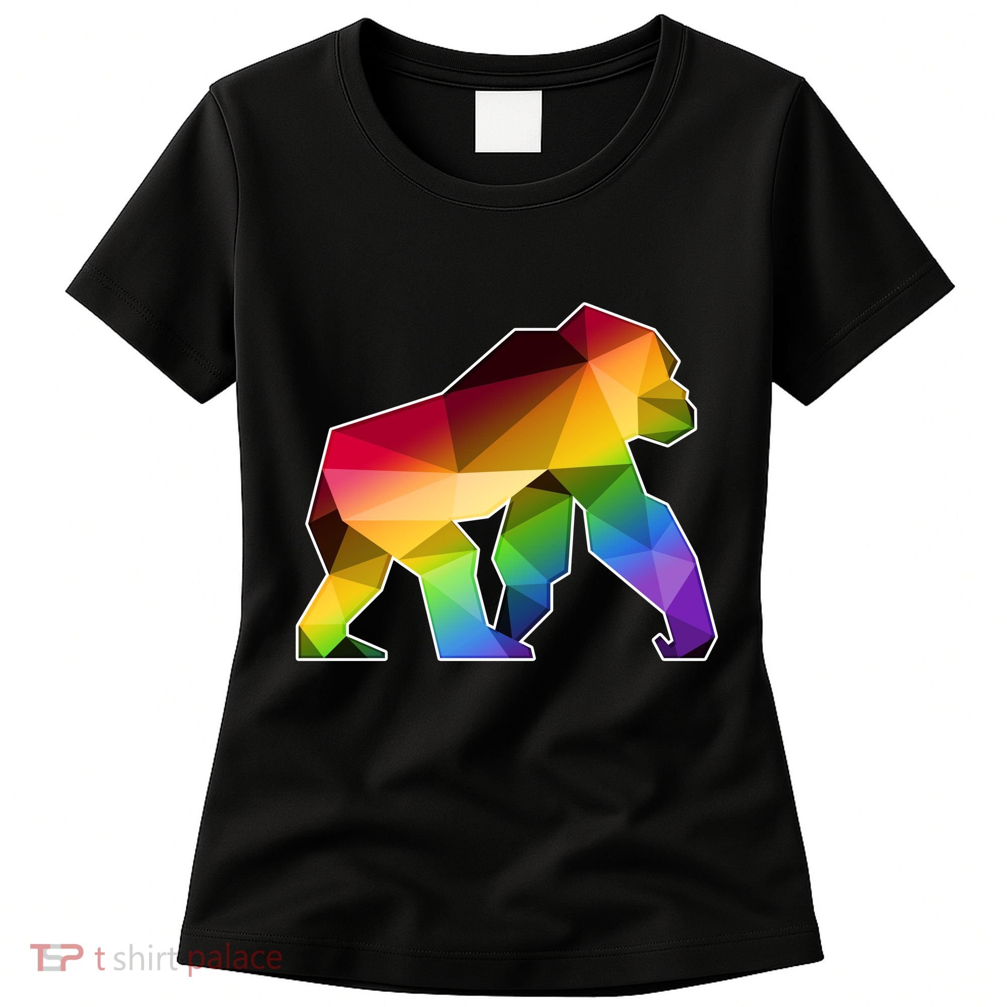 Polygon Crystal Gorilla  Women's T-Shirt