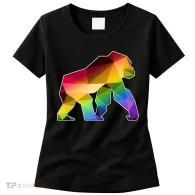 Polygon Crystal Gorilla Women's T-Shirt