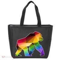 Polygon Crystal Gorilla  Tote Bag thumb 0