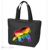 Polygon Crystal Gorilla  Tote Bag thumb 3