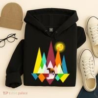 Polygon Wilderness Bear Hoodie thumb 4