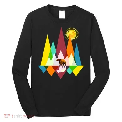 Polygon Wilderness Bear Long Sleeve Shirt