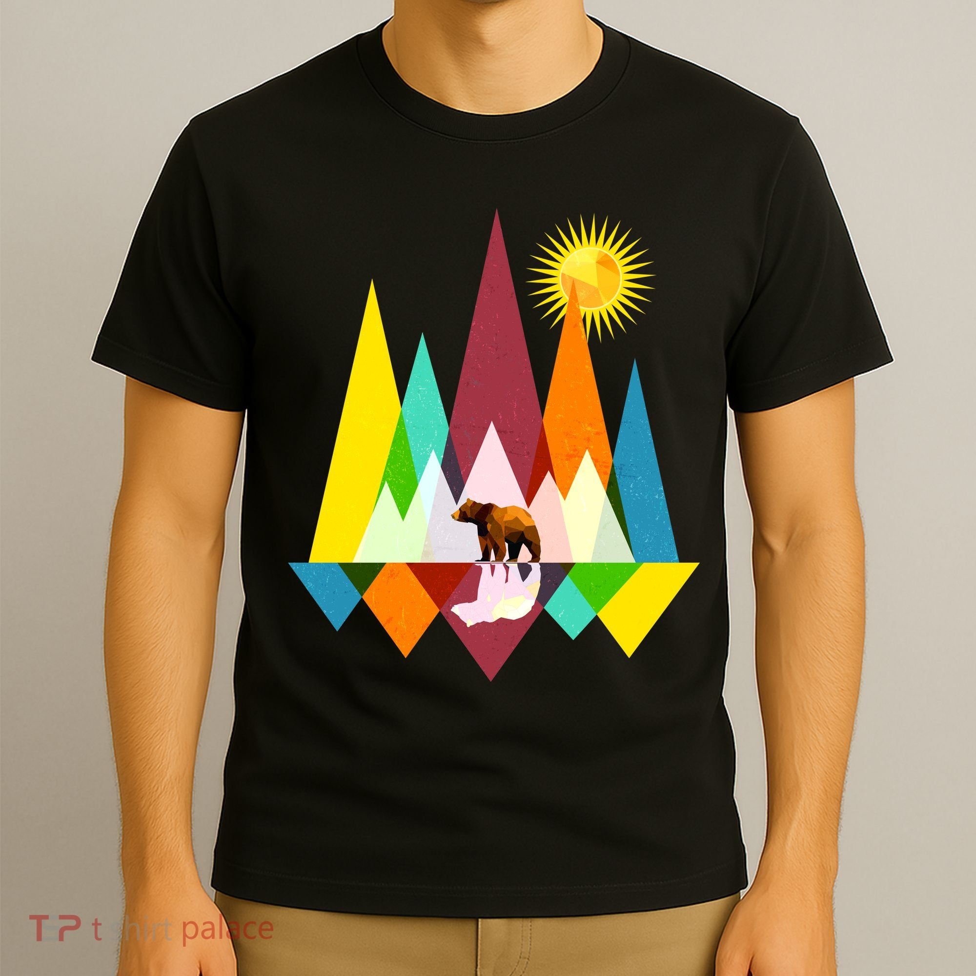 Polygon Wilderness Bear T-Shirt