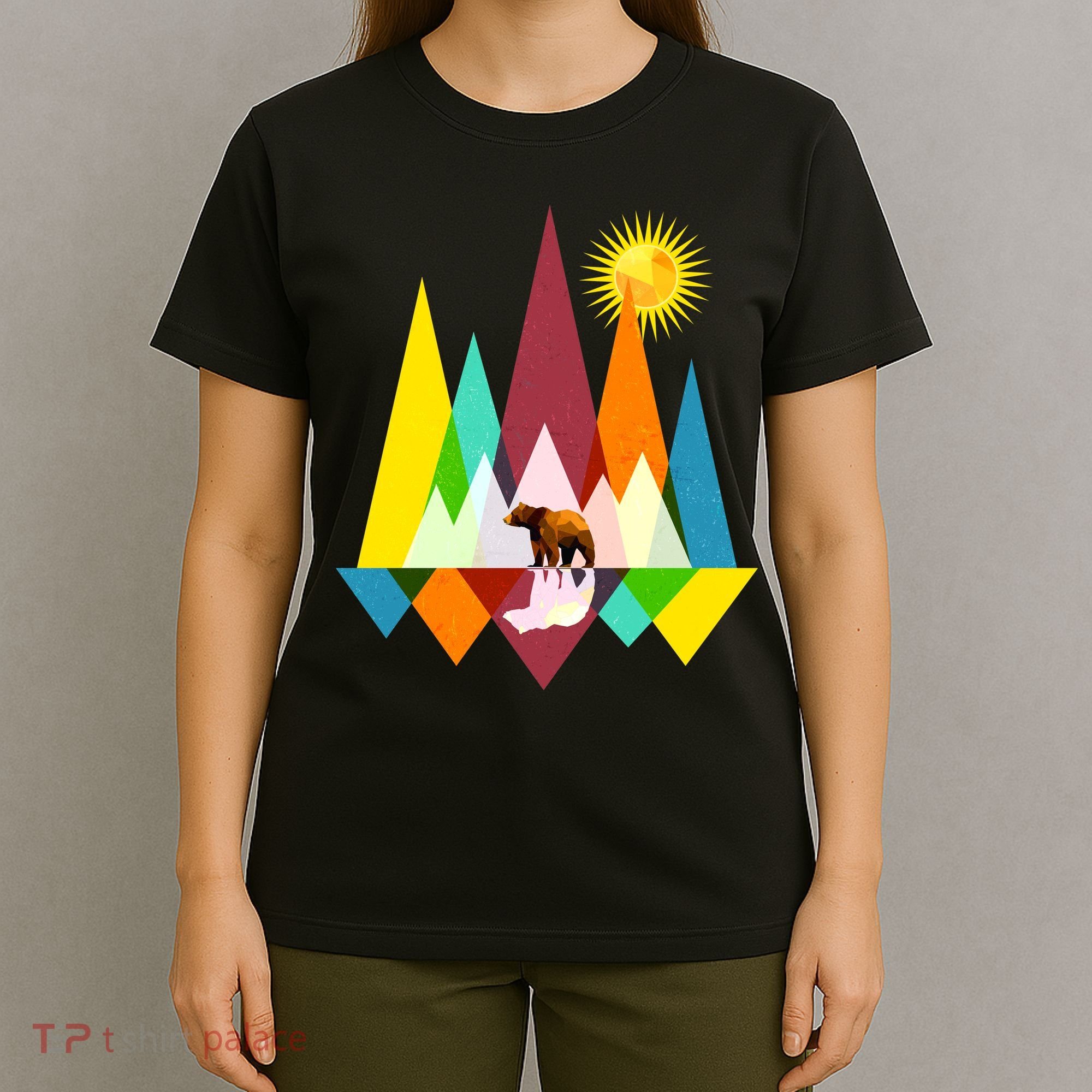 Polygon Wilderness Bear T-Shirt