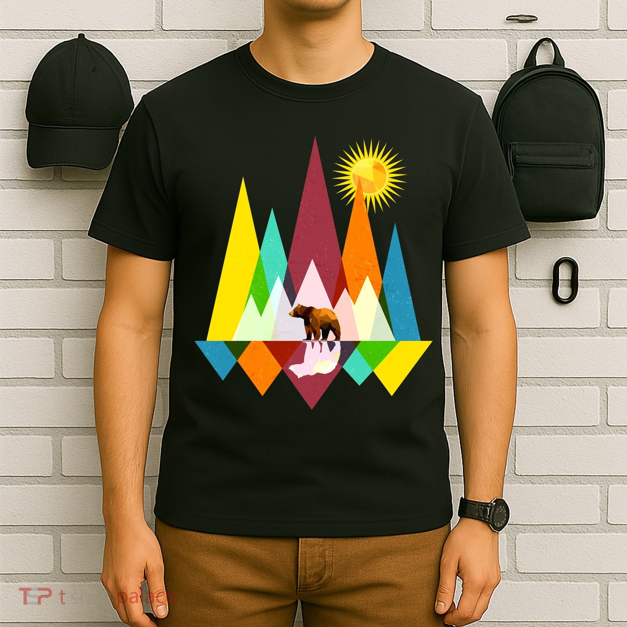 Polygon Wilderness Bear T-Shirt
