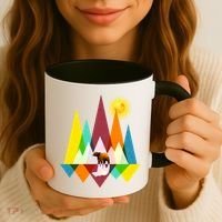 Polygon Wilderness Bear Coffee Mug thumb 3