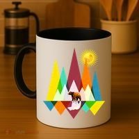 Polygon Wilderness Bear Coffee Mug thumb 4