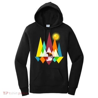 Polygon Wilderness Bear Women's Hoodie