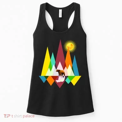 Polygon Wilderness Bear Women's Tank Top