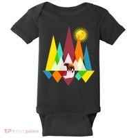 Polygon Wilderness Bear Baby Bodysuit thumb 0