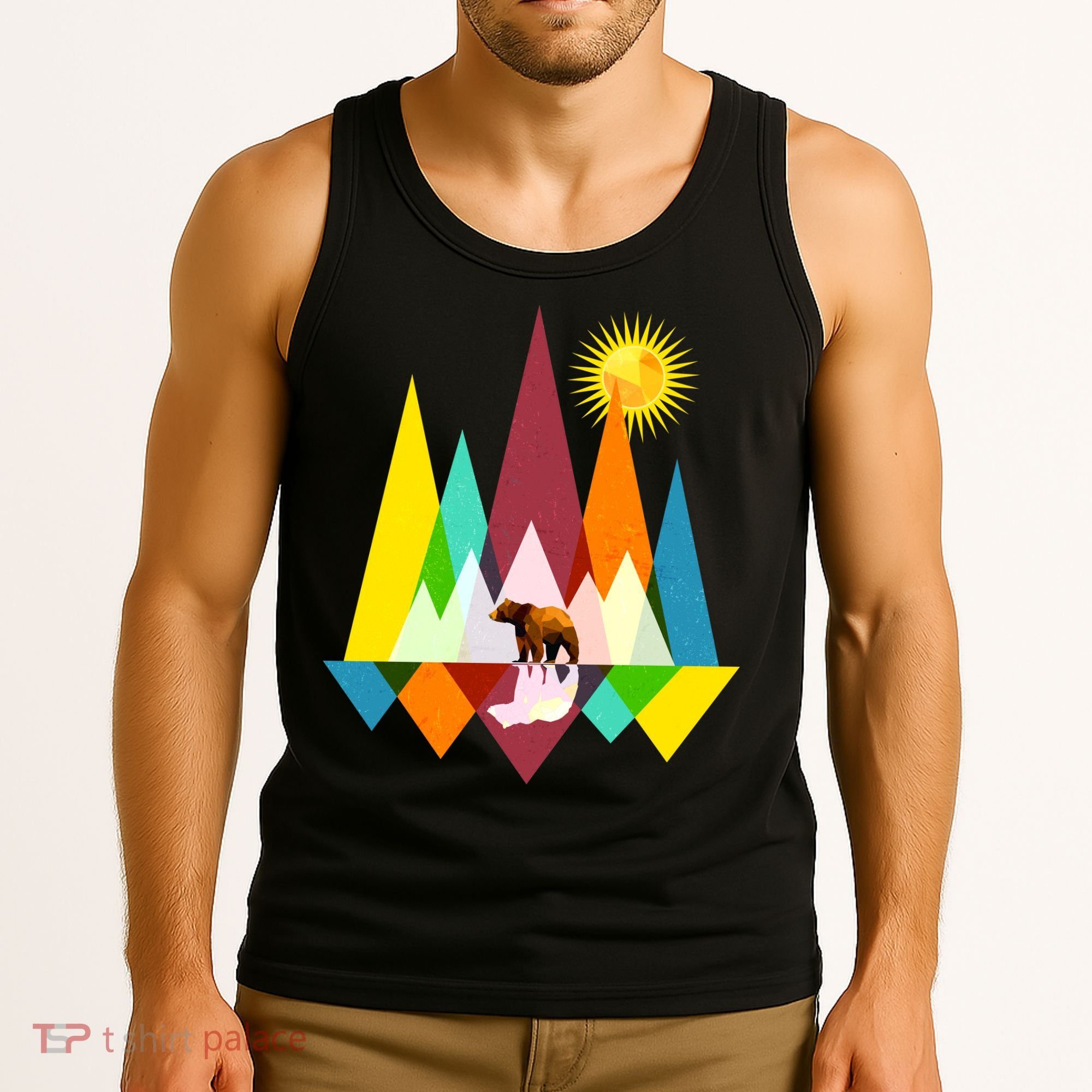 Polygon Wilderness Bear Tank Top