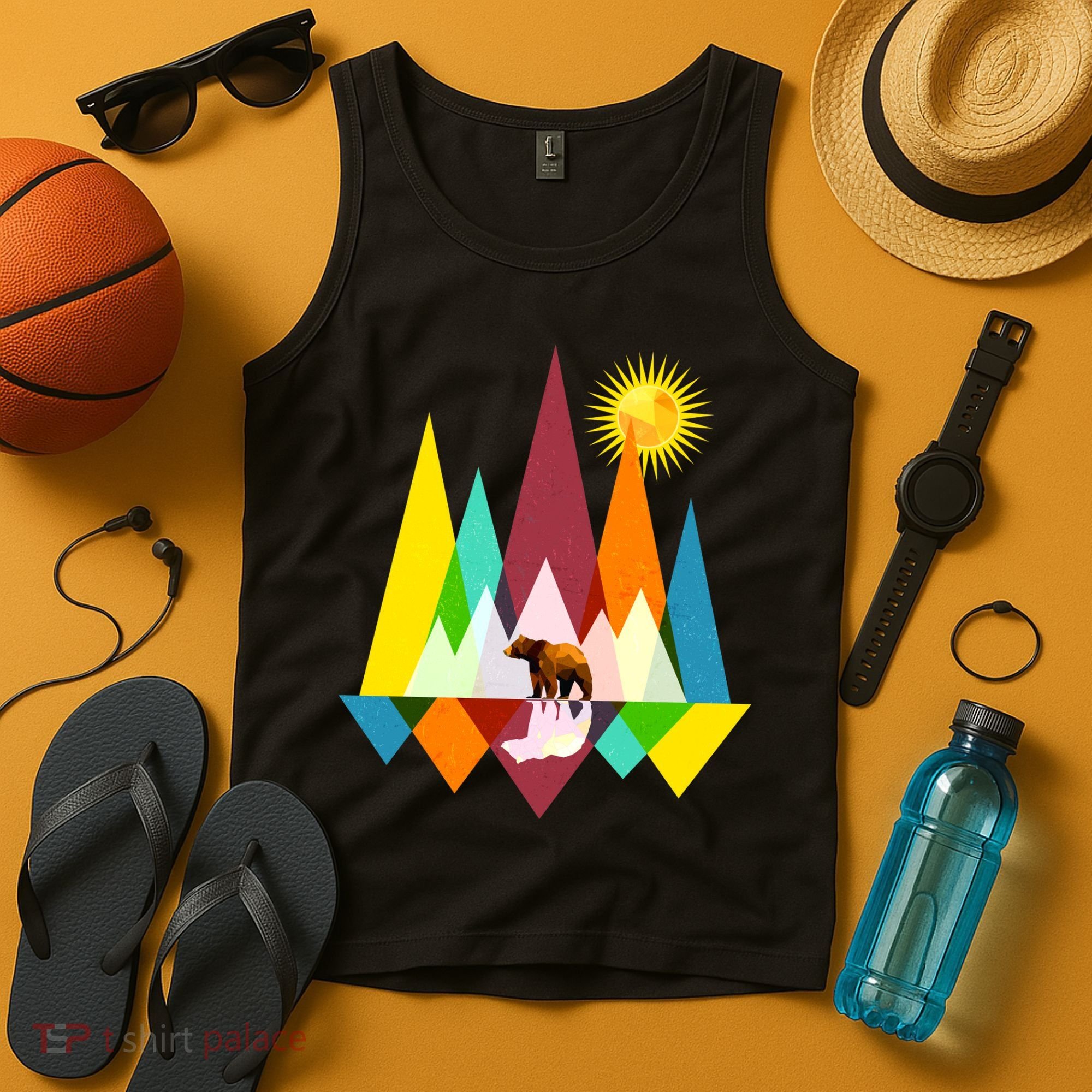 Polygon Wilderness Bear Tank Top