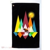 Polygon Wilderness Bear Golf Towel thumb 0