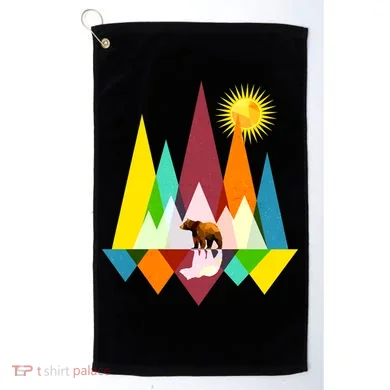 Polygon Wilderness Bear Golf Towel