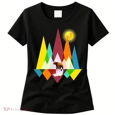 Polygon Wilderness Bear Women's T-Shirt
