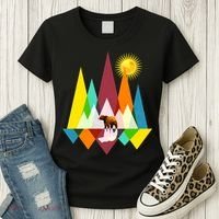 Polygon Wilderness Bear Women's T-Shirt thumb 3