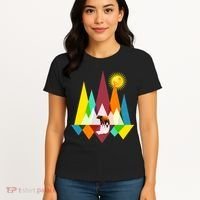 Polygon Wilderness Bear Women's T-Shirt thumb 4