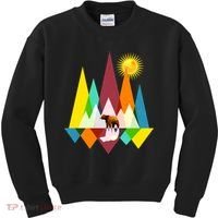 Polygon Wilderness Bear Kids Sweatshirt thumb 0