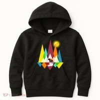 Polygon Wilderness Bear Kids Hoodie thumb 0