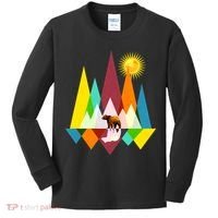 Polygon Wilderness Bear Kids Long Sleeve Shirt thumb 0
