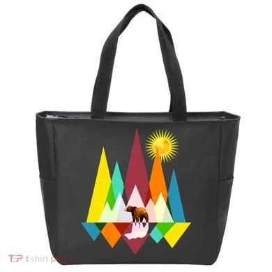 Polygon Wilderness Bear Tote Bag