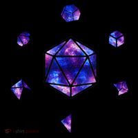 Polyhedral Dice Galaxy Circle Coffee Mug thumb 5