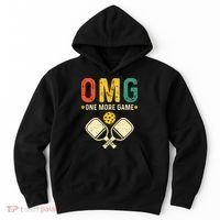 Pickleball One More Game Pickleball Player Hoodie thumb 0