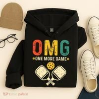 Pickleball One More Game Pickleball Player Hoodie thumb 4