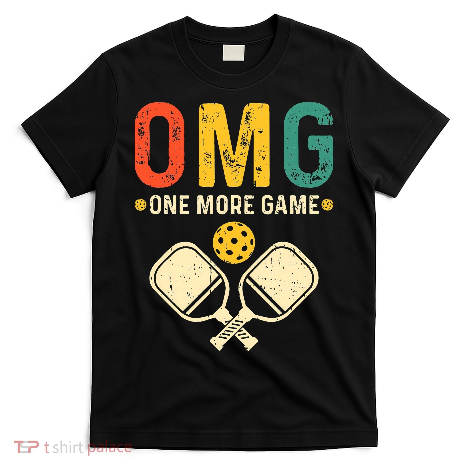 Pickleball One More Game Pickleball Player T-Shirt