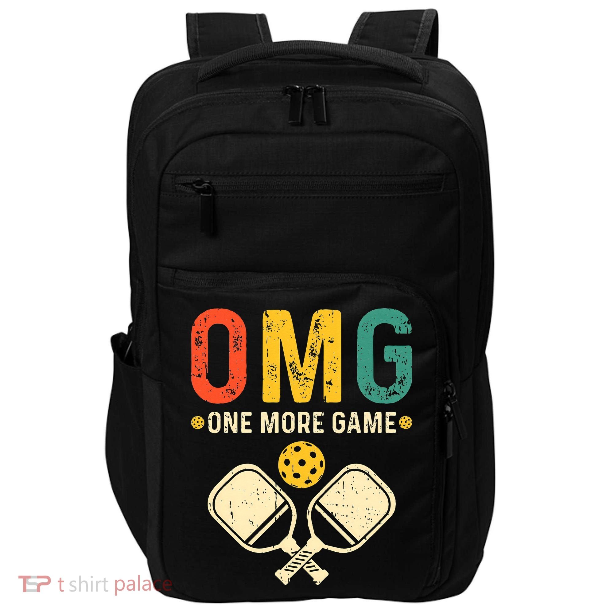 Pickleball One More Game Pickleball Player Impact Tech Backpack