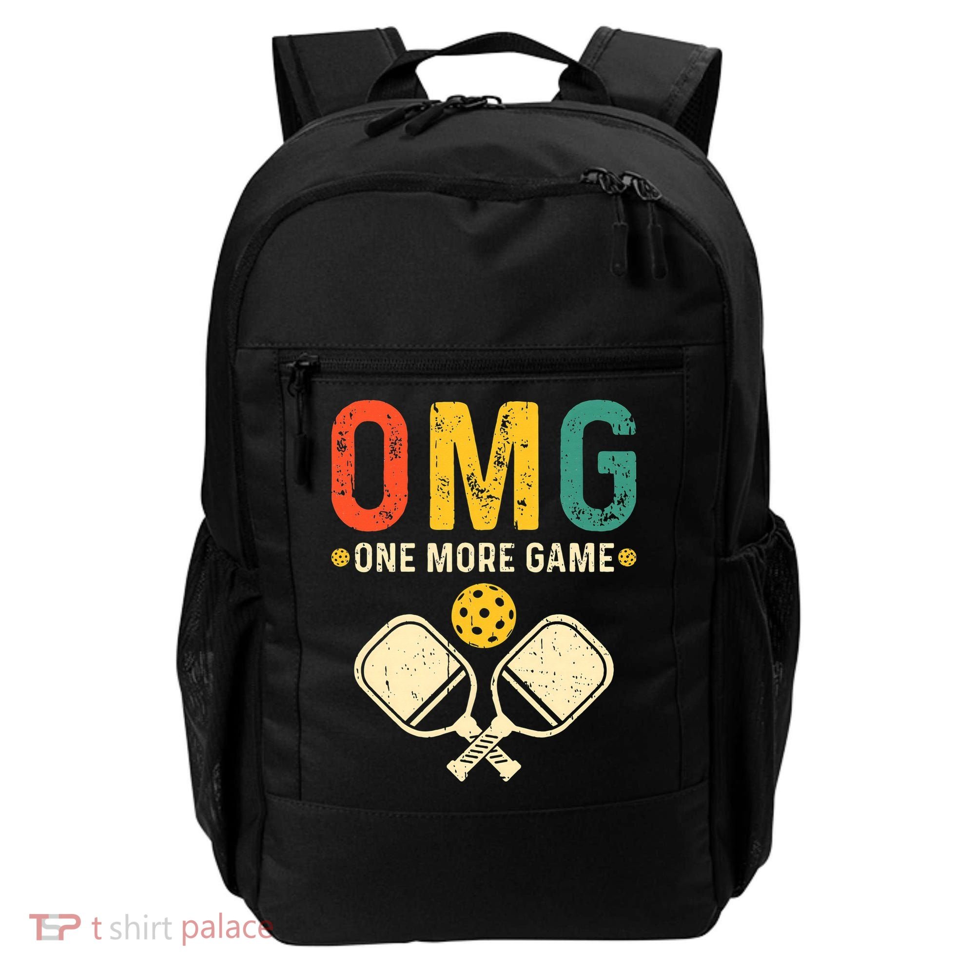Pickleball One More Game Pickleball Player Backpack
