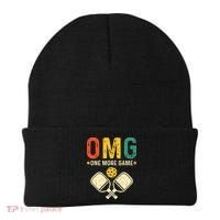 Pickleball One More Game Pickleball Player Beanie thumb 0