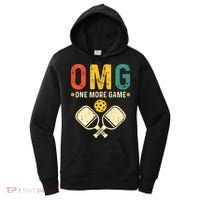 Pickleball One More Game Pickleball Player Women's Hoodie thumb 0
