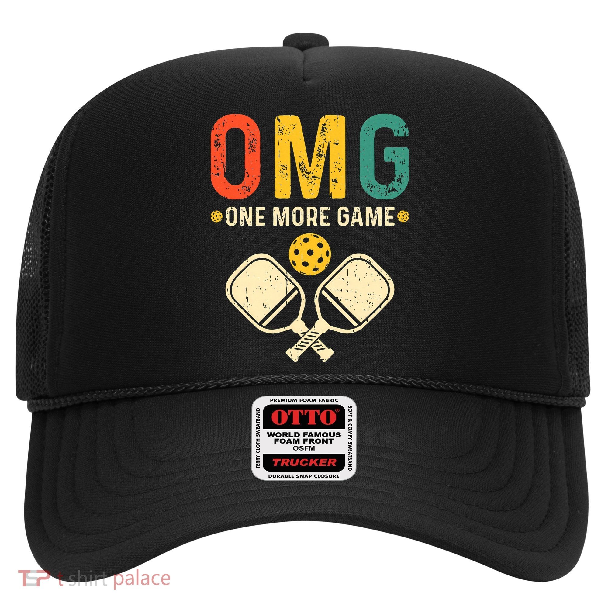 Pickleball One More Game Pickleball Player Hat