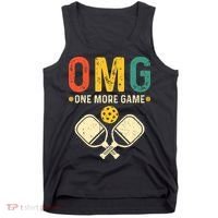 Pickleball One More Game Pickleball Player Tank Top thumb 0