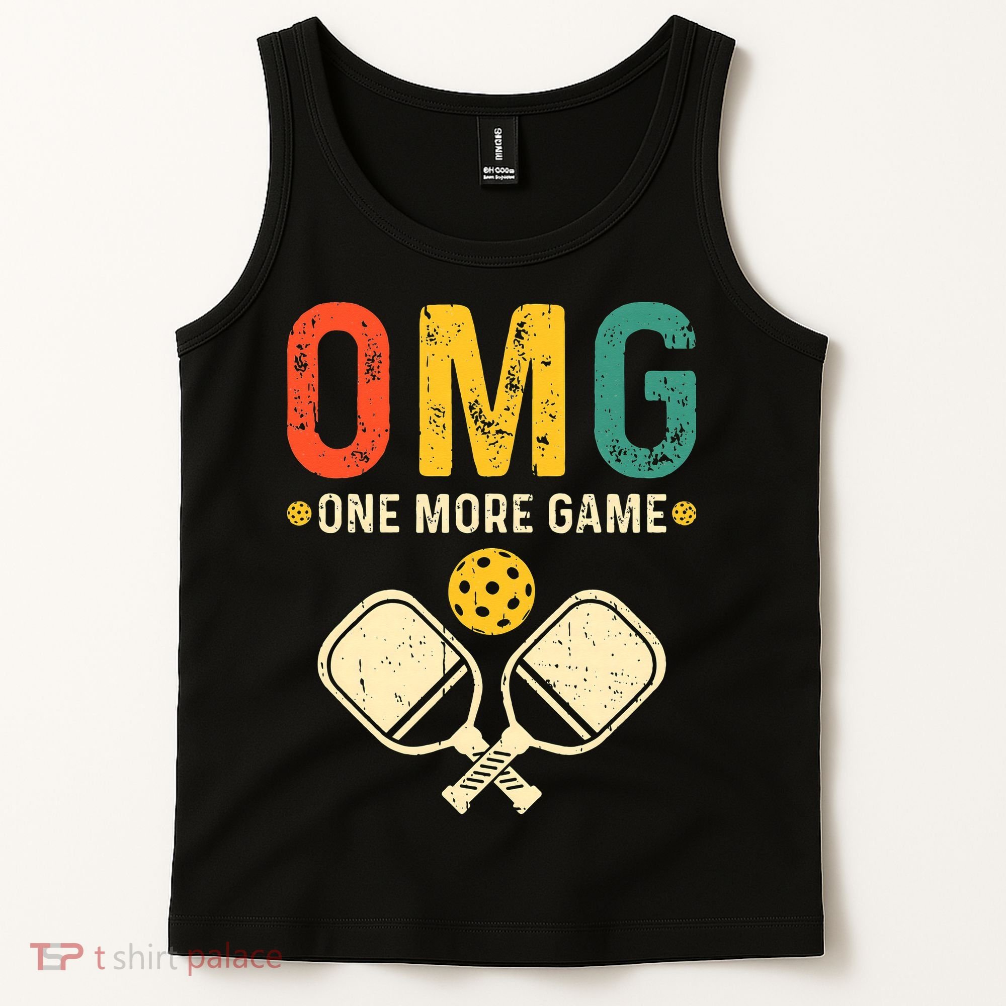 Pickleball One More Game Pickleball Player Tank Top