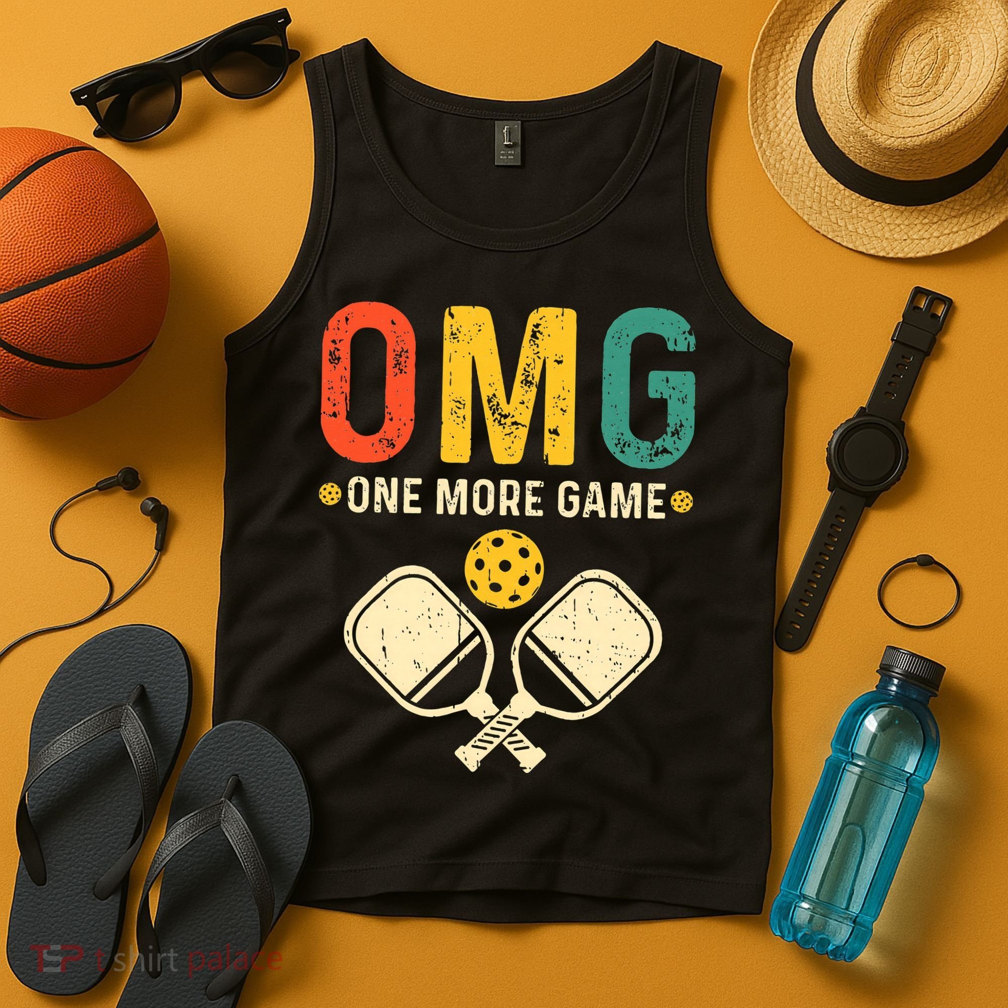 Pickleball One More Game Pickleball Player Tank Top