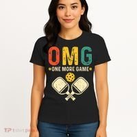 Pickleball One More Game Pickleball Player Women's T-Shirt thumb 4