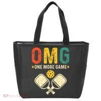 Pickleball One More Game Pickleball Player Tote Bag thumb 0