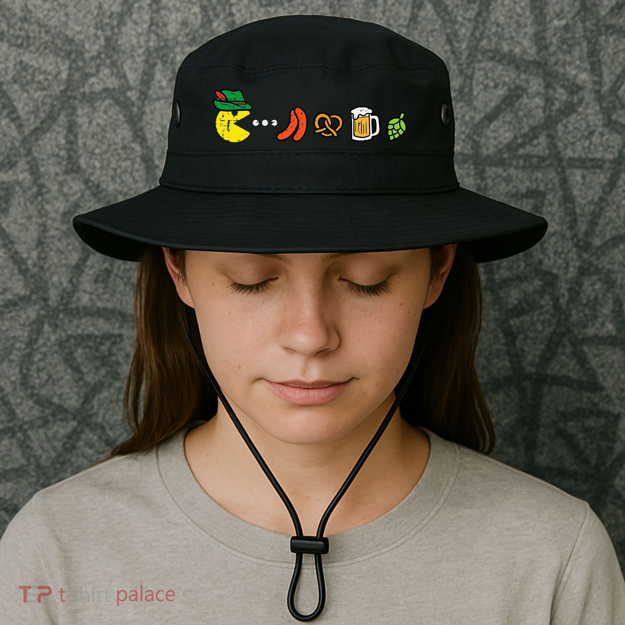 Pac Oktoberfest Man German Costume Bucket Hat