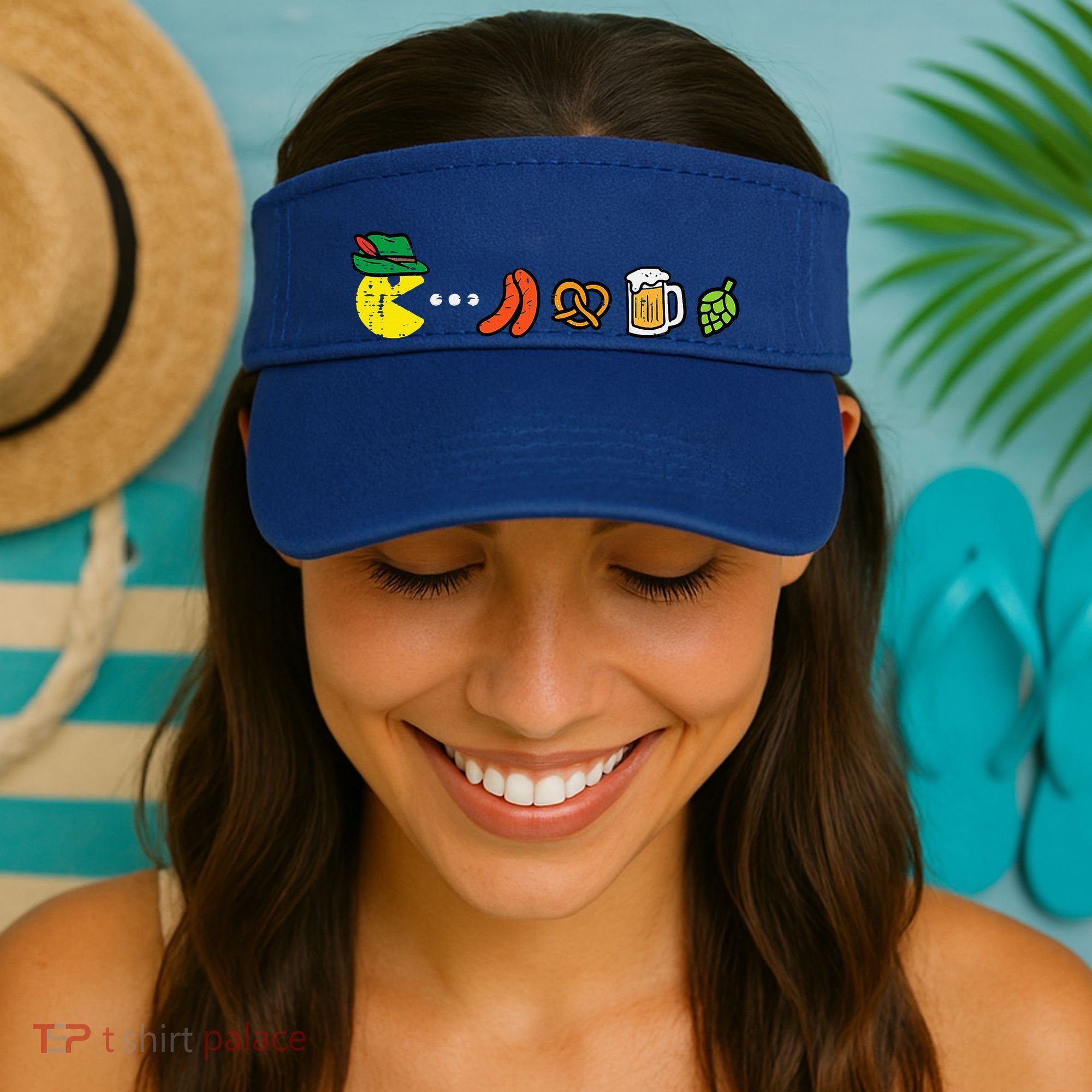 Pac Oktoberfest Man German Costume Visor