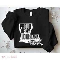 Proud Of My Louisiana Root American Louisiana Crawfish Cajun Sweatshirt thumb 2