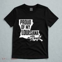 Proud Of My Louisiana Root American Louisiana Crawfish Cajun T-Shirt thumb 5