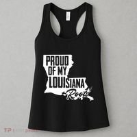 Proud Of My Louisiana Root American Louisiana Crawfish Cajun Women's Tank Top thumb 3